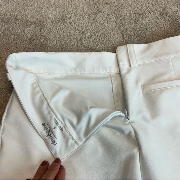 Nine&Nine white golf skort mini skirt Sz 6 - Picture 7 of 15